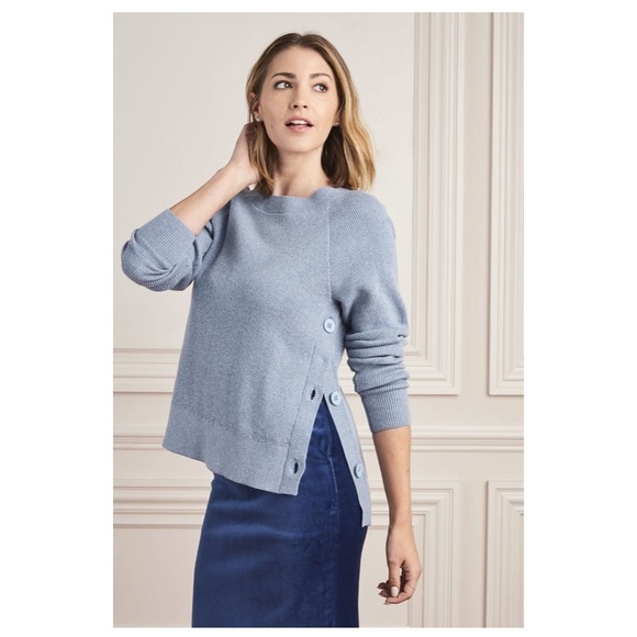 Side button detail sweater - Picture 6 of 9